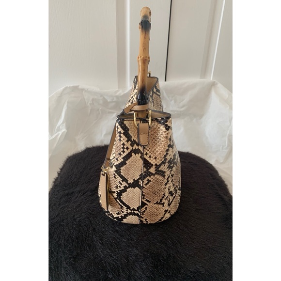 Snakeskin handbag - Picture 3 of 8